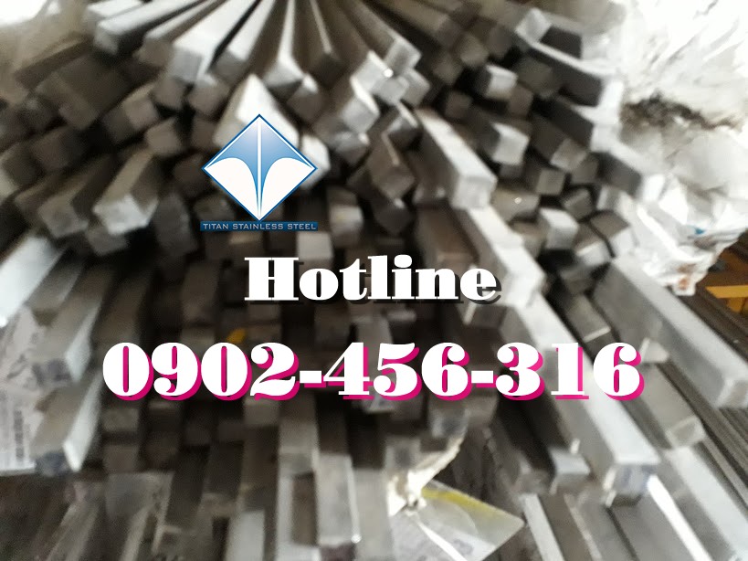 vuông đặc inox 304 cạnh 16x16mm