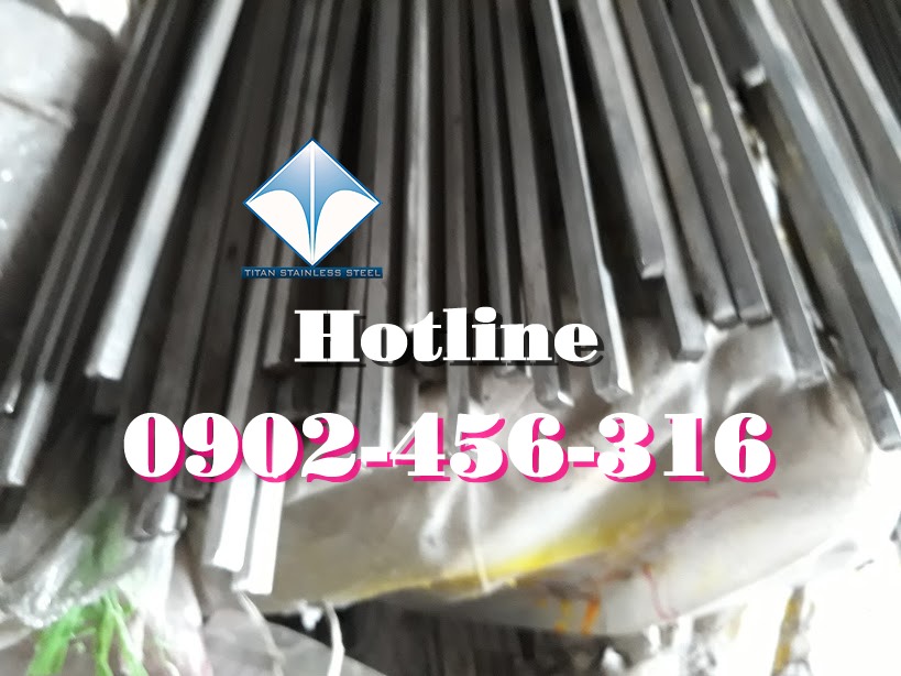 vuông đặc inox 304 canh 8x8mm