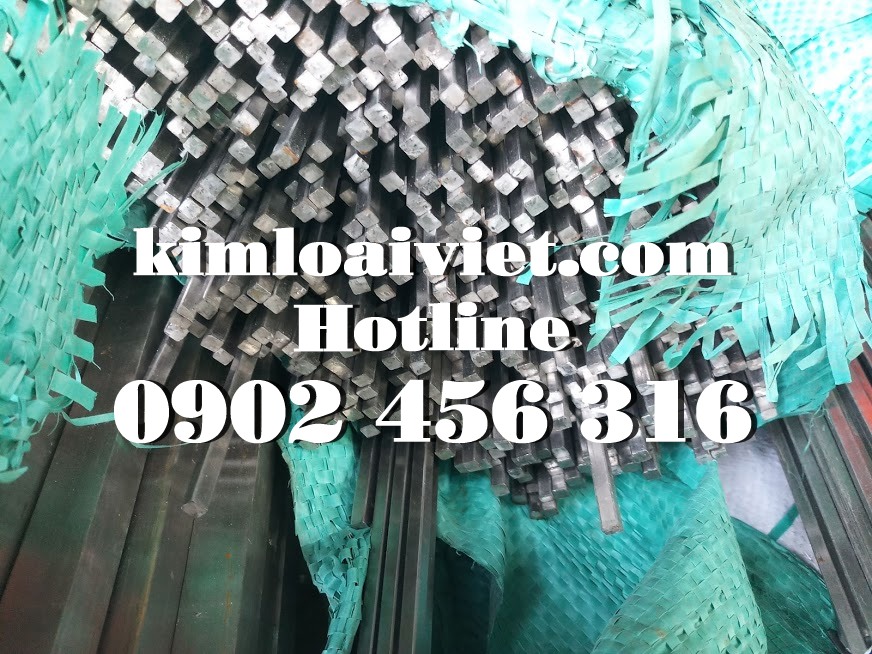 Vuông đặc 3x3mm Inox 304