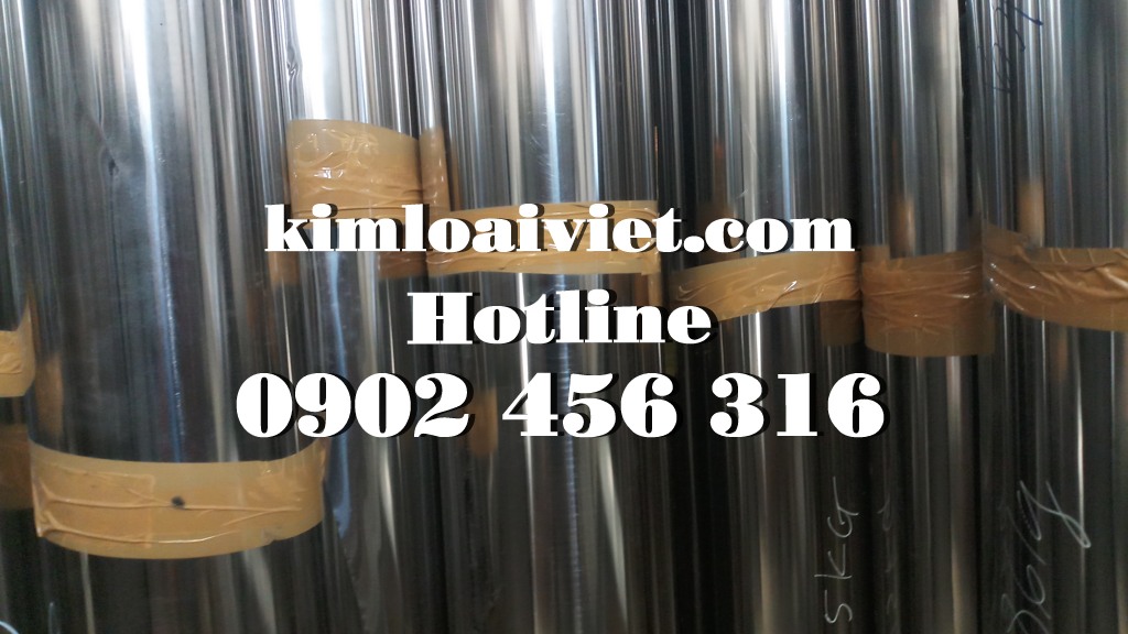 Inox Đàn hồi 301 dày 0.1mm