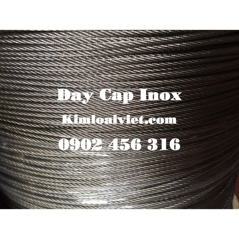 Dây cáp inox 304 phi 12mm