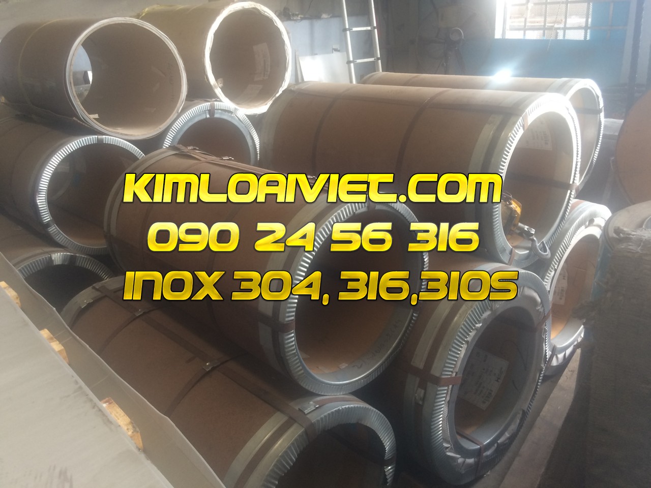 Cuộn Inox sus 304/304L 2.5mm