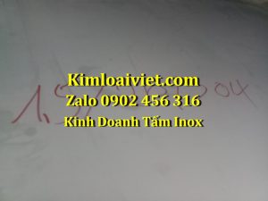 Inox 2083 Tấm 0.8mm
