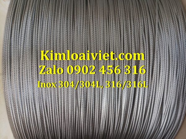 Cáp 10mm Inox 304