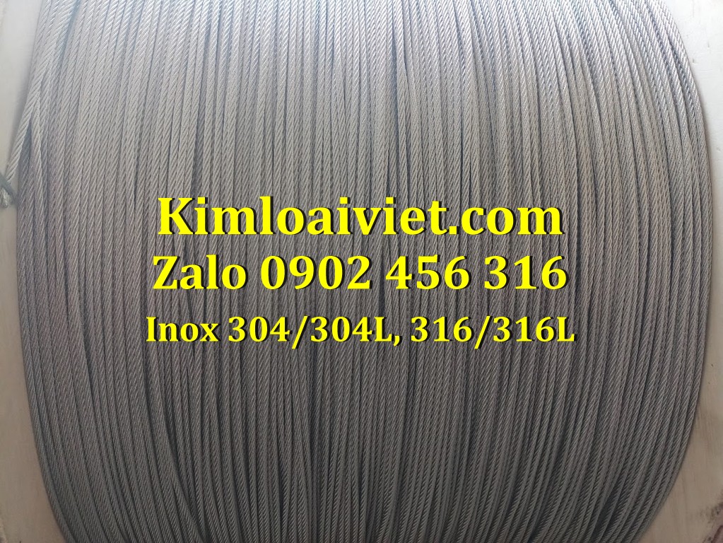 Cáp Inox 304/304L 4mm