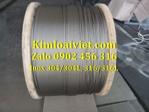 Cáp 8mm Inox 304