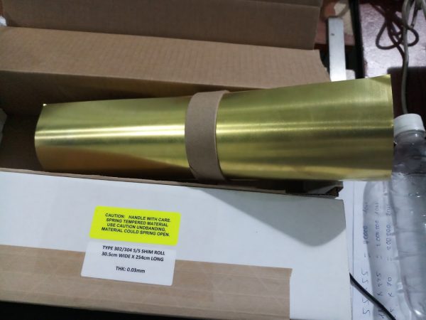 Shim chêm Inox 0.03mm