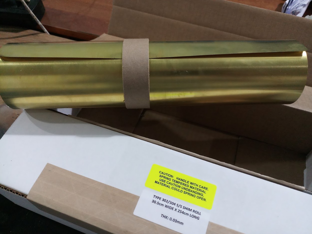 Shim chêm Inox 0.05mm