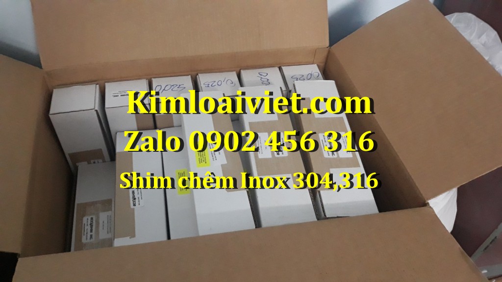 Shim chêm Inox 0.04mm