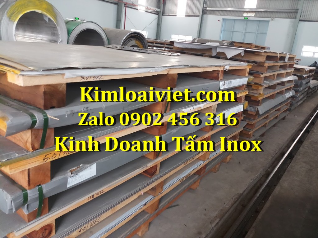Tấm Inox 410 dày 8.0mm