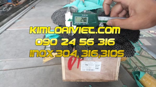 Ống Inox 304L phi 1.60mm