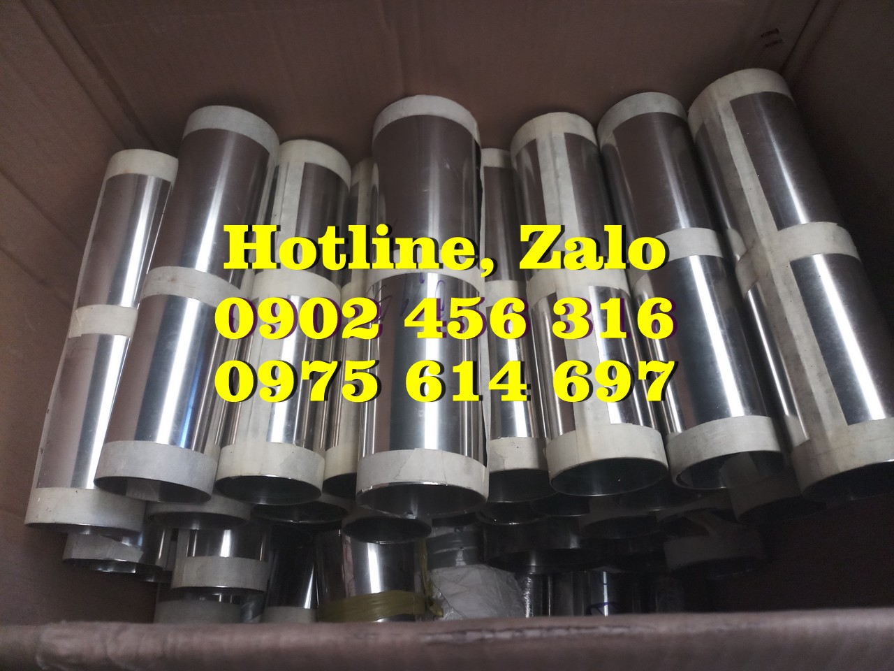 Shim chêm Inox 0.08mm