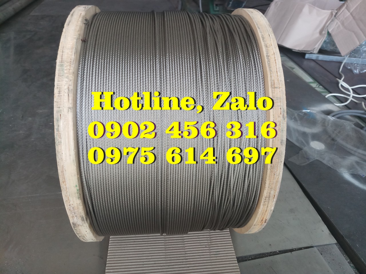 Cáp 10mm Inox 304