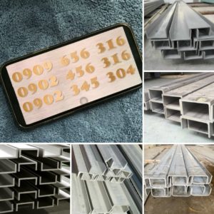 U Đúc Inox 50 x 100