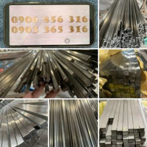 Vuông Đặc Inox 22mm