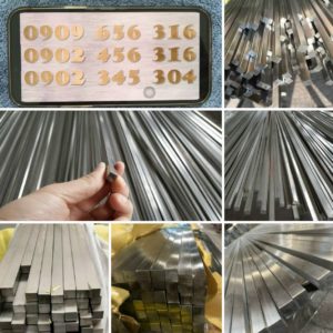 Vuông Đặc Inox 16mm