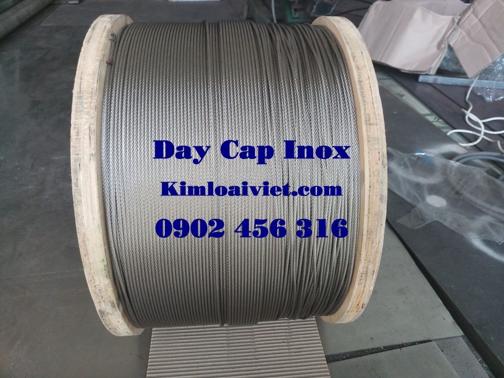 Dây cáp inox 304 phi 3mm