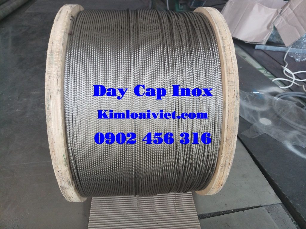 Dây cáp inox 316 phi 10mm