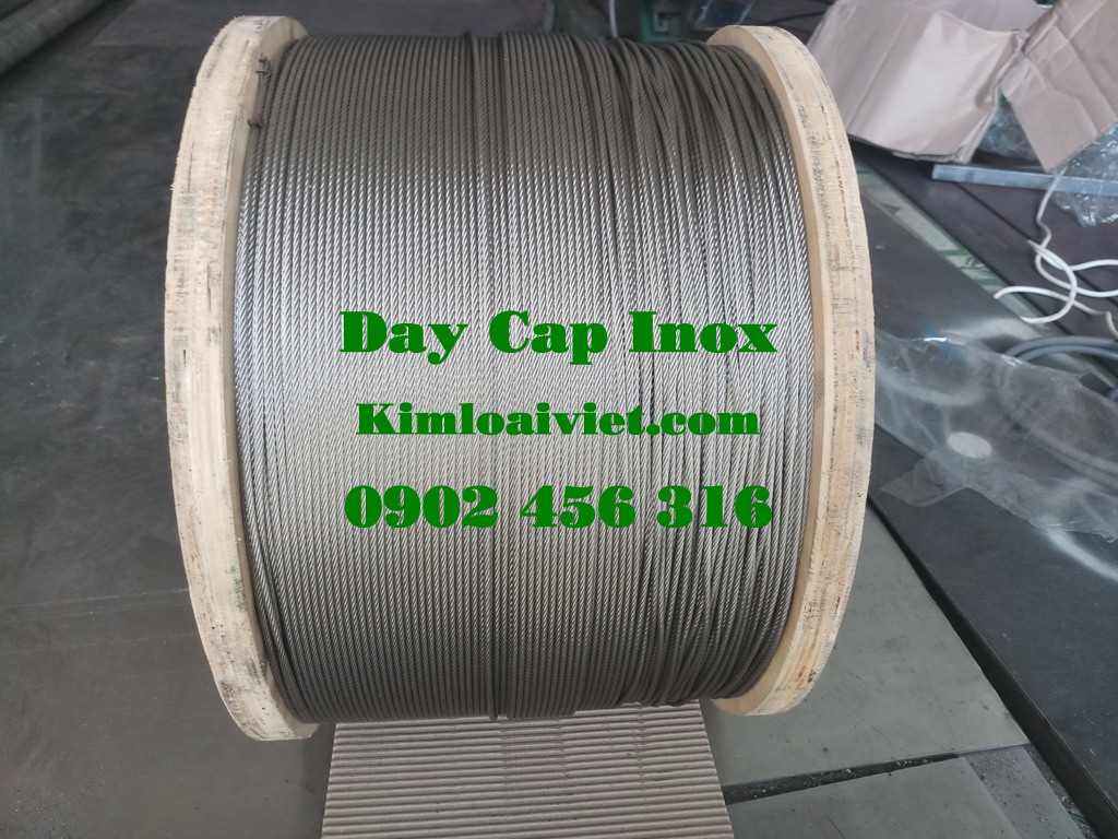 Dây cáp inox 304 phi 6mm