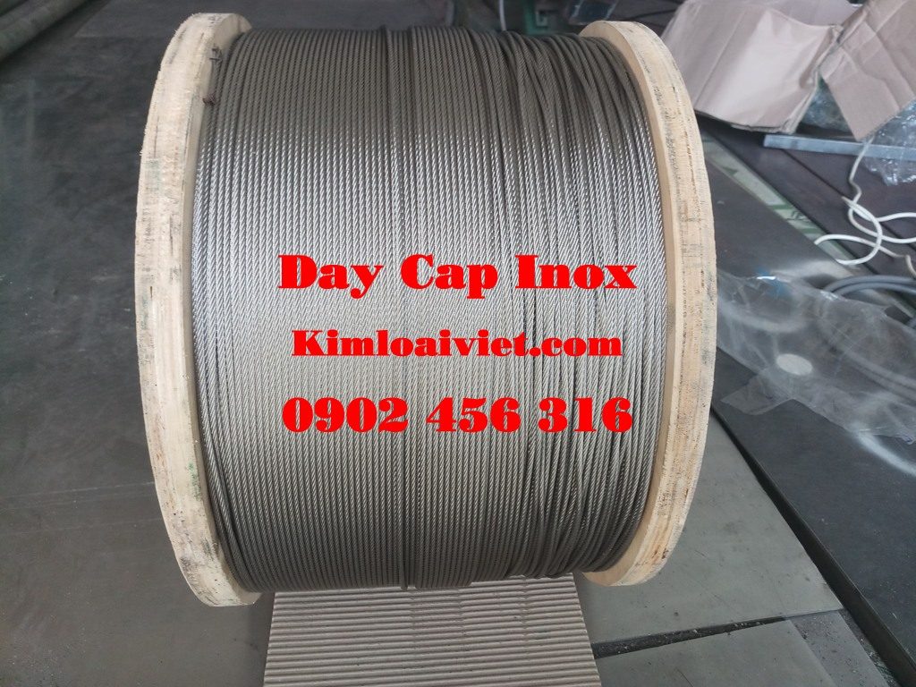 Dây cáp inox 316 phi 4mm