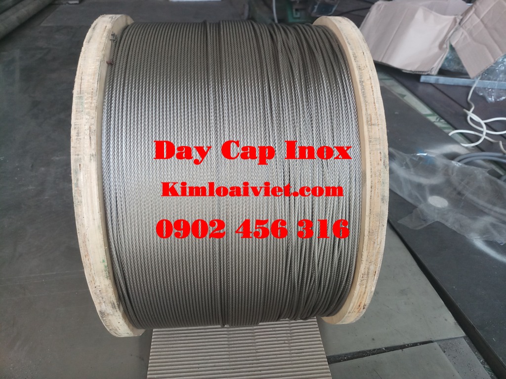 Dây cáp inox 316 phi 3mm