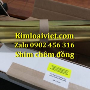 Shim chêm đồng 0.1mm