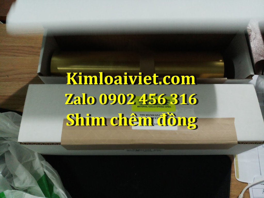 Shim chêm đồng 0.5mm